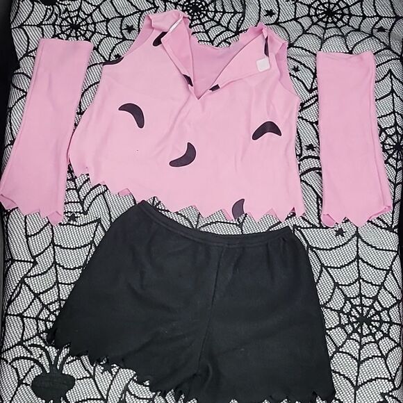 Kids The Flintstones Pebbles Costume Girl's Size Small (4-6) - Picture 5 of 6